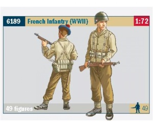 Italeri 1:72 WWII French Infantry